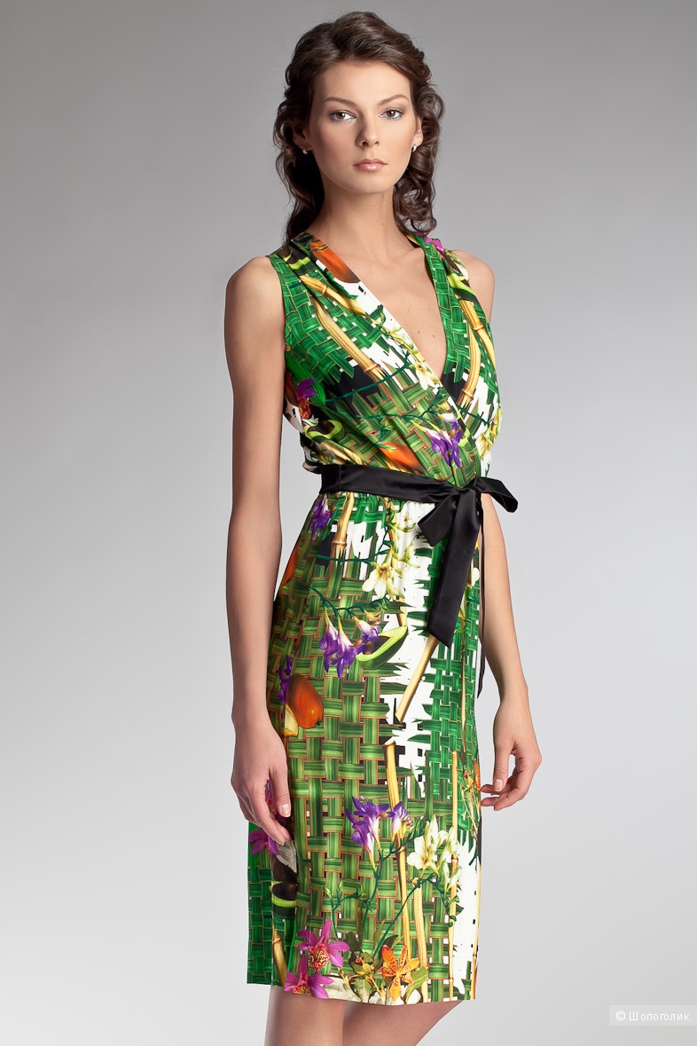 Платье натуральный шелк YULIA DUSHINA/ Юлия Душина, 44 размер