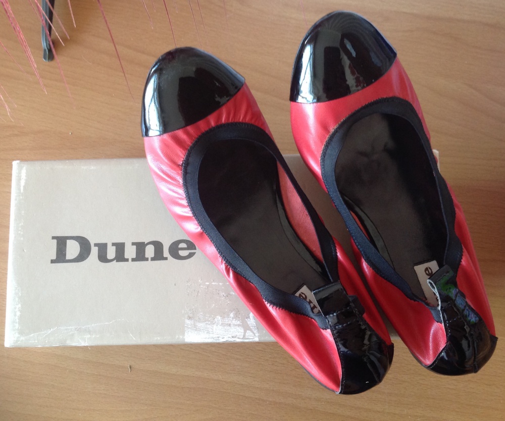 Балетки Dune. р-р 37. Натуральная кожа.
