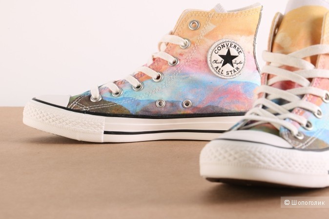 Converse Chuck Taylor® All Star® Sunset Hi-Solar Orange/Purple Dusk/ на стопу 24.5-25 см