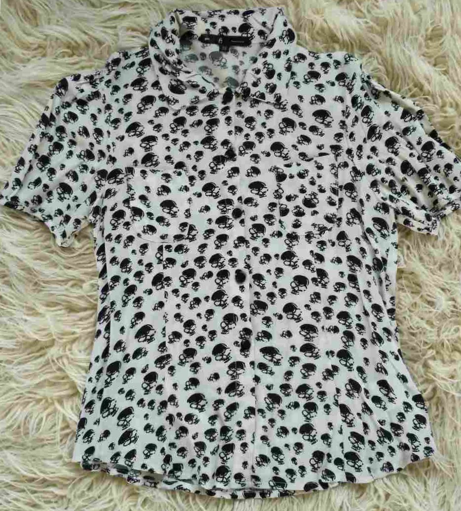 Блузка Peoples Market Skull Blouse, р-р XS