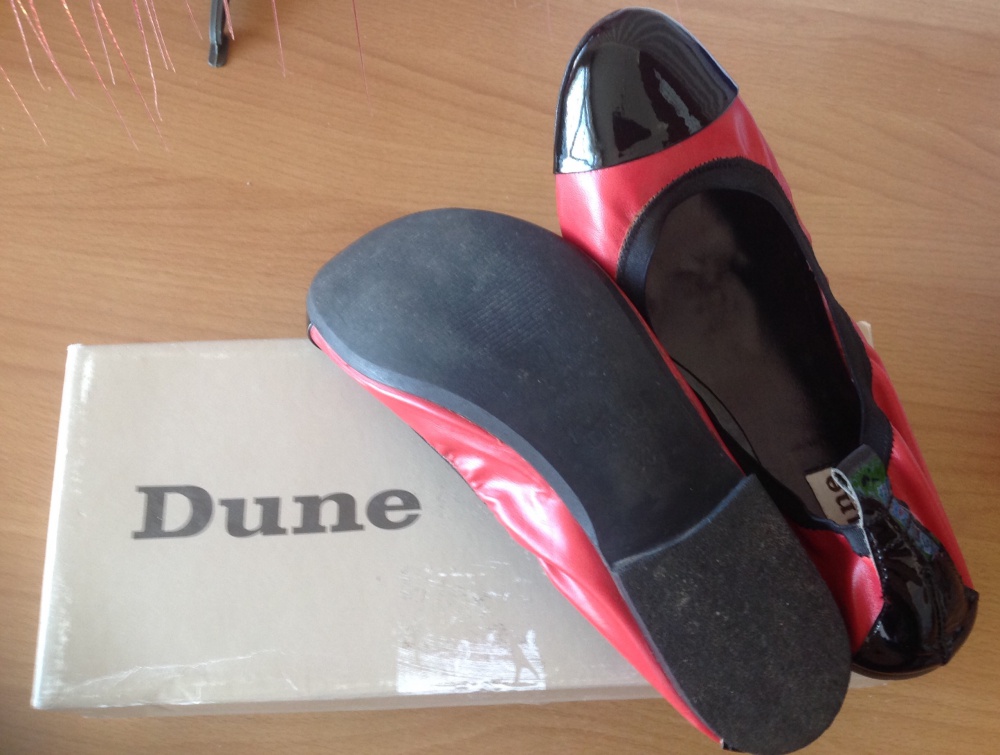 Балетки Dune. р-р 37. Натуральная кожа.