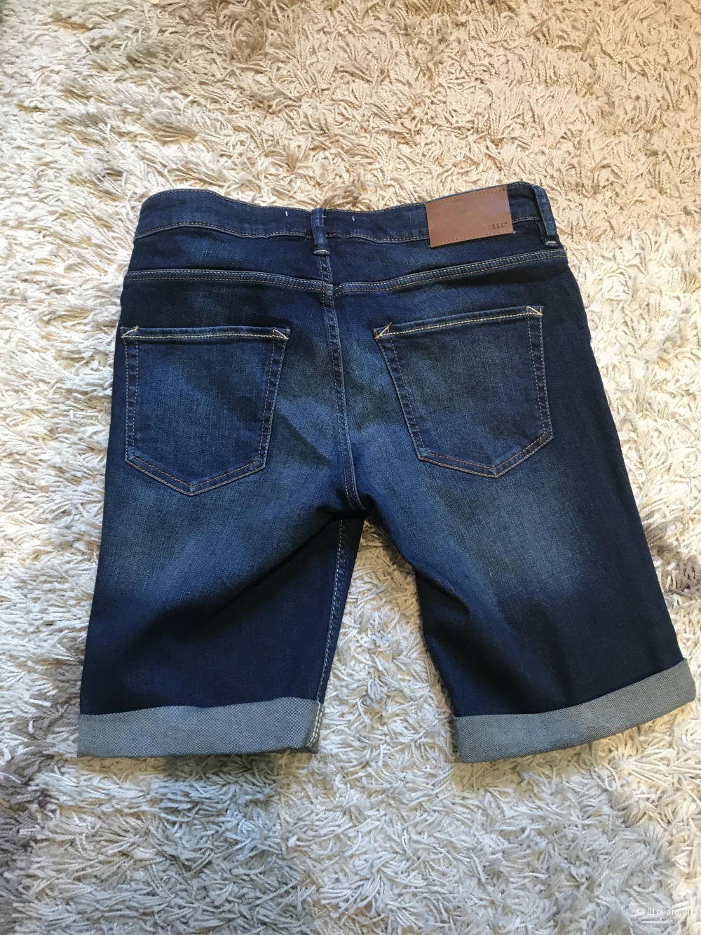 Новые темно-синие джинсовые шорты L.O.G.G. H&M размер 28
