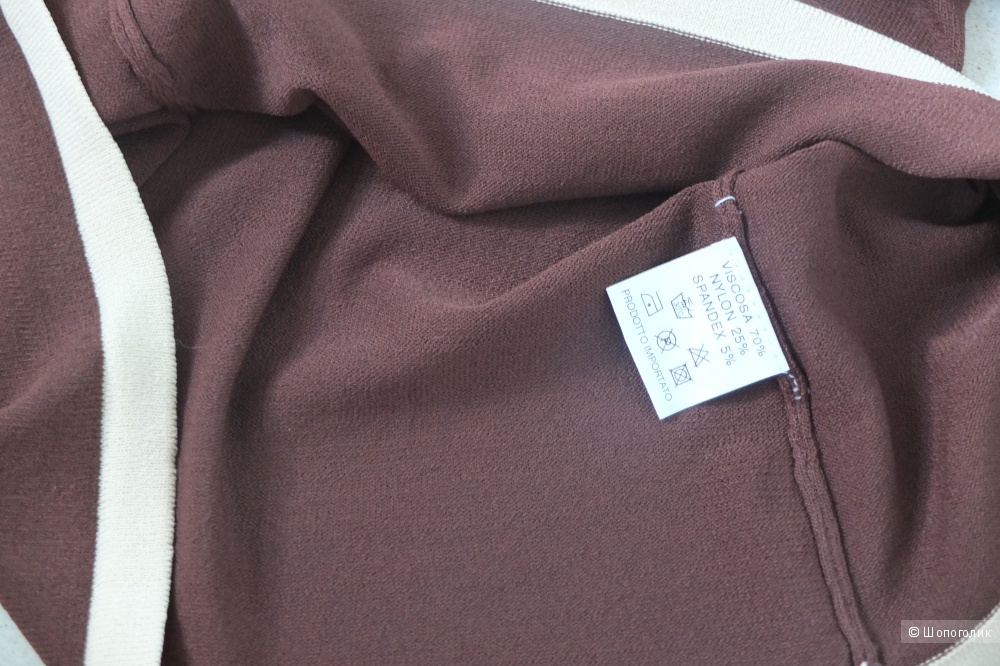 Кофта бежево-коричневого цвета, размер 42-44