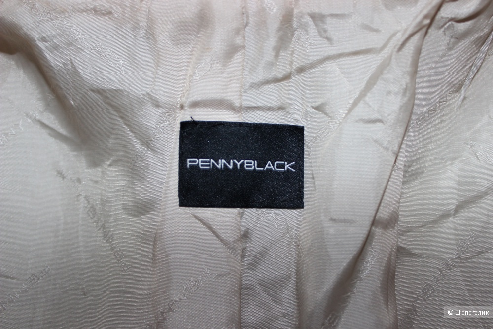 Кожаный пиджак PENNYBLACK, размер 42-44
