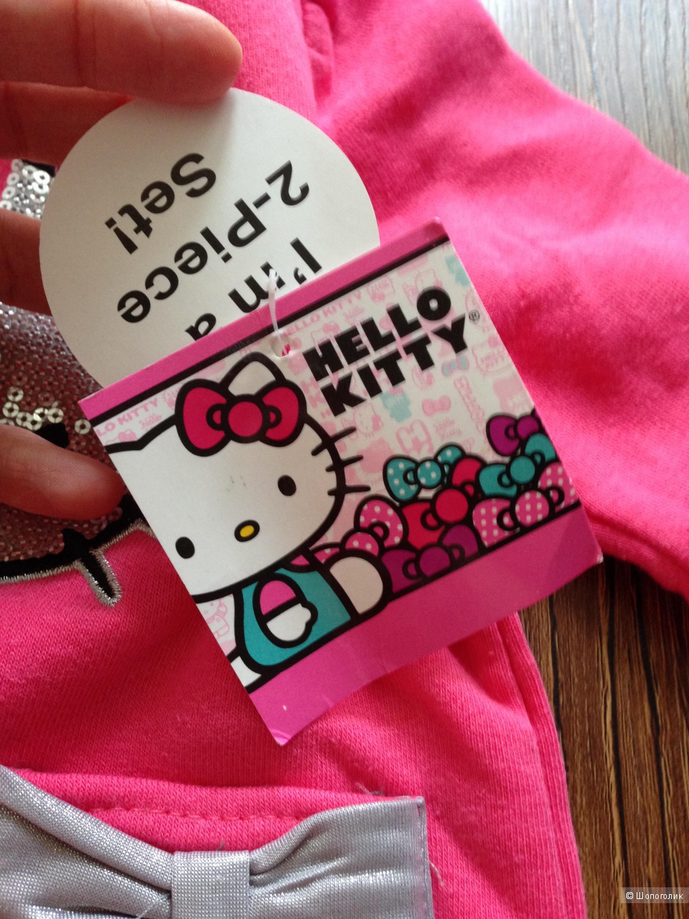 HELLO KITTY детский костюмчик для девочки. р.18 мес. Новый.Оригинал.