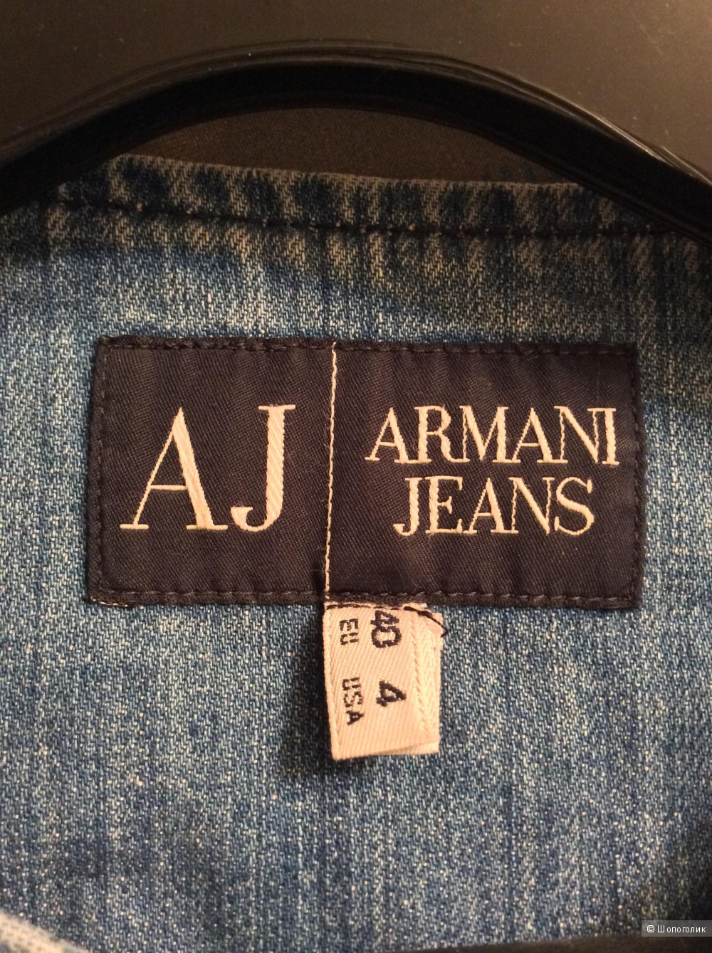 Джинсовый жакет-куртка Armani Jeans бу размер S