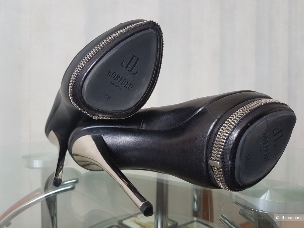 Итальянские новые черные туфли LORIBLU 37it размера