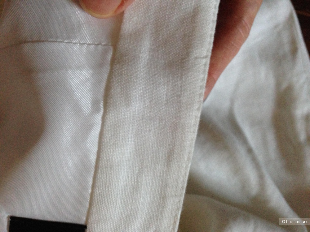 Платье-сарафан от Laundry By Shelli Segal из льна с ришелье р.44 Новый.Оригинал
