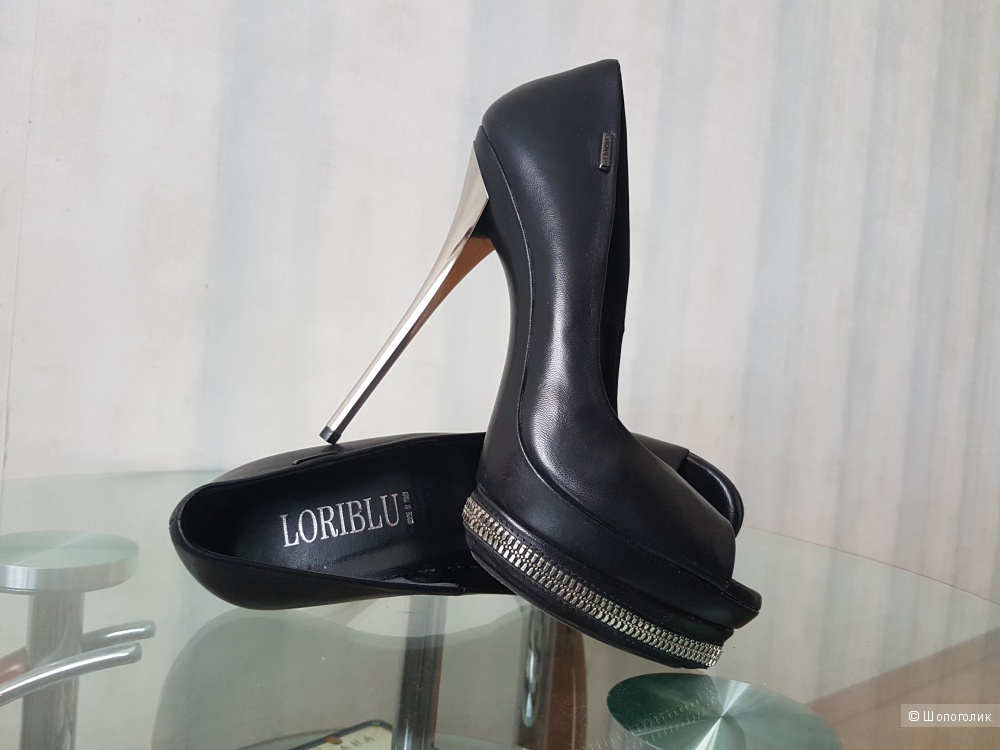 Итальянские новые черные туфли LORIBLU 37it размера
