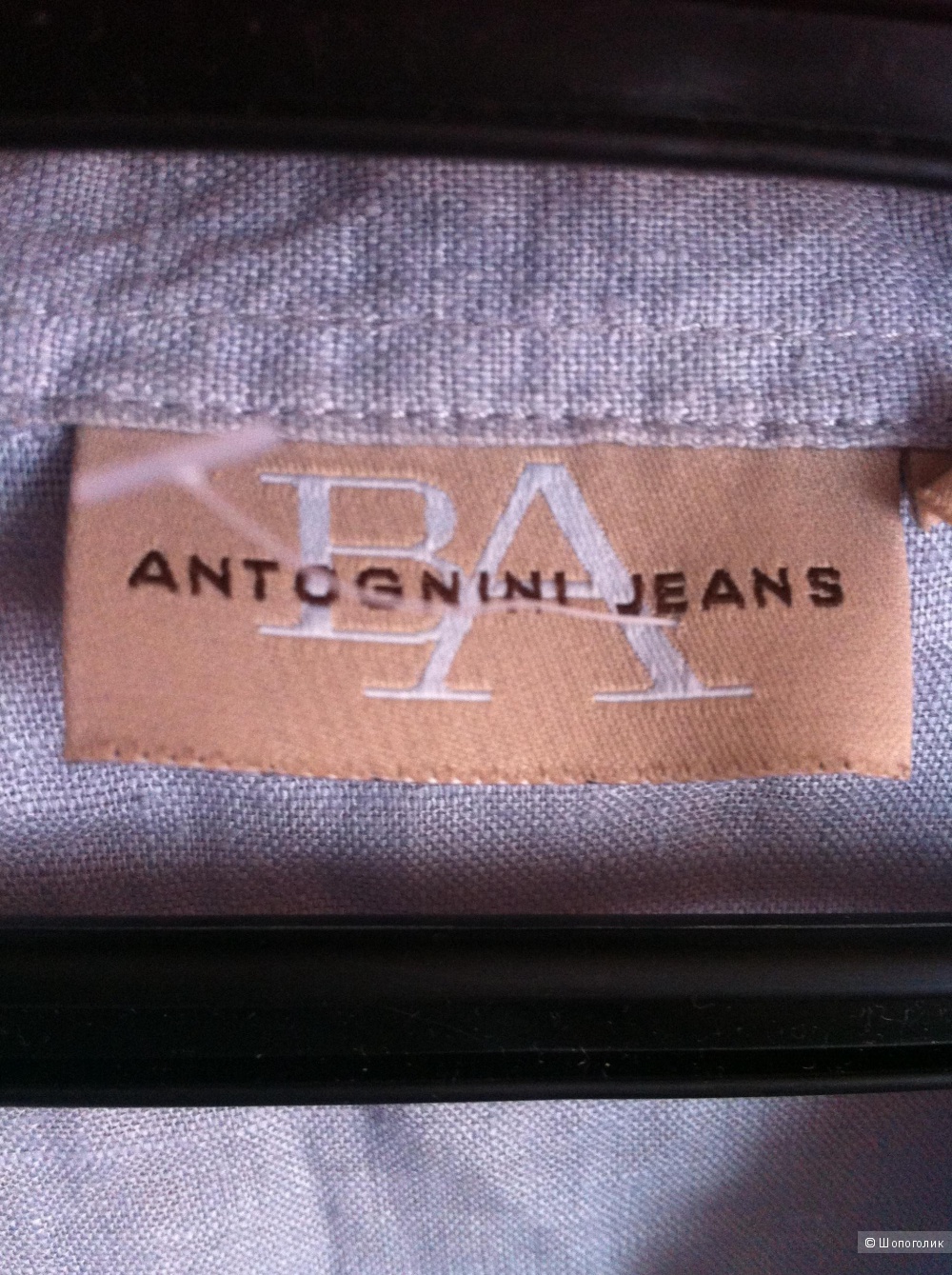 Платье-рубашка Antognini Jeans, 100% лен, 44-46 размер