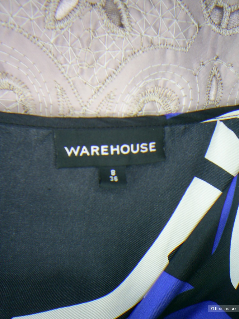 Платье из 100%-натурального шелка от Warenhouse р 40-42.
