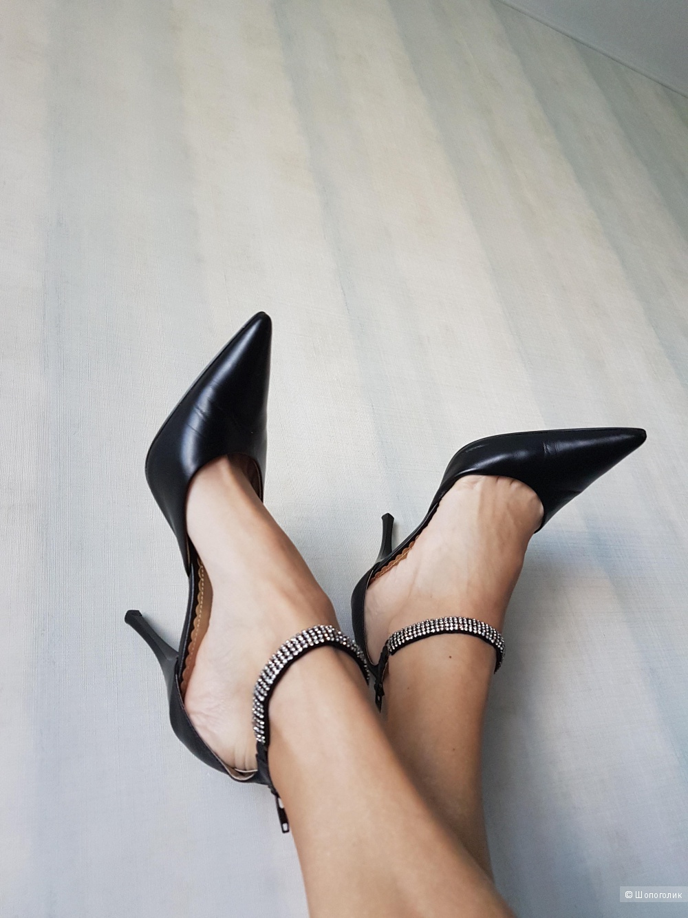 Черные туфли VALLEY 37 размера