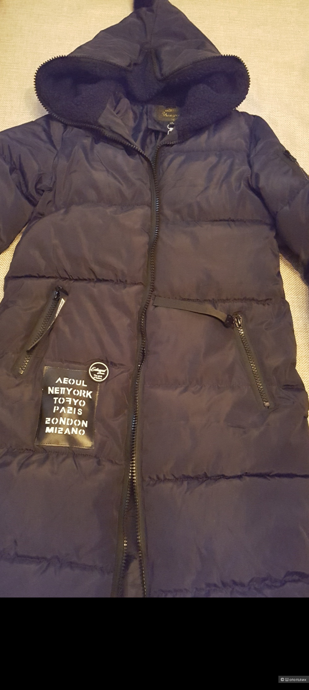 Оригинальное зимнее пальто 42-44 размера