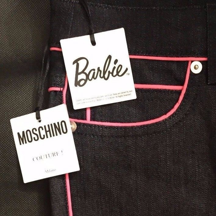Новые джинсы Moschino Couture Barbie Collection 38