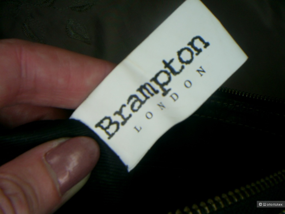Сумка 100%-натуральная кожа от Brampton.