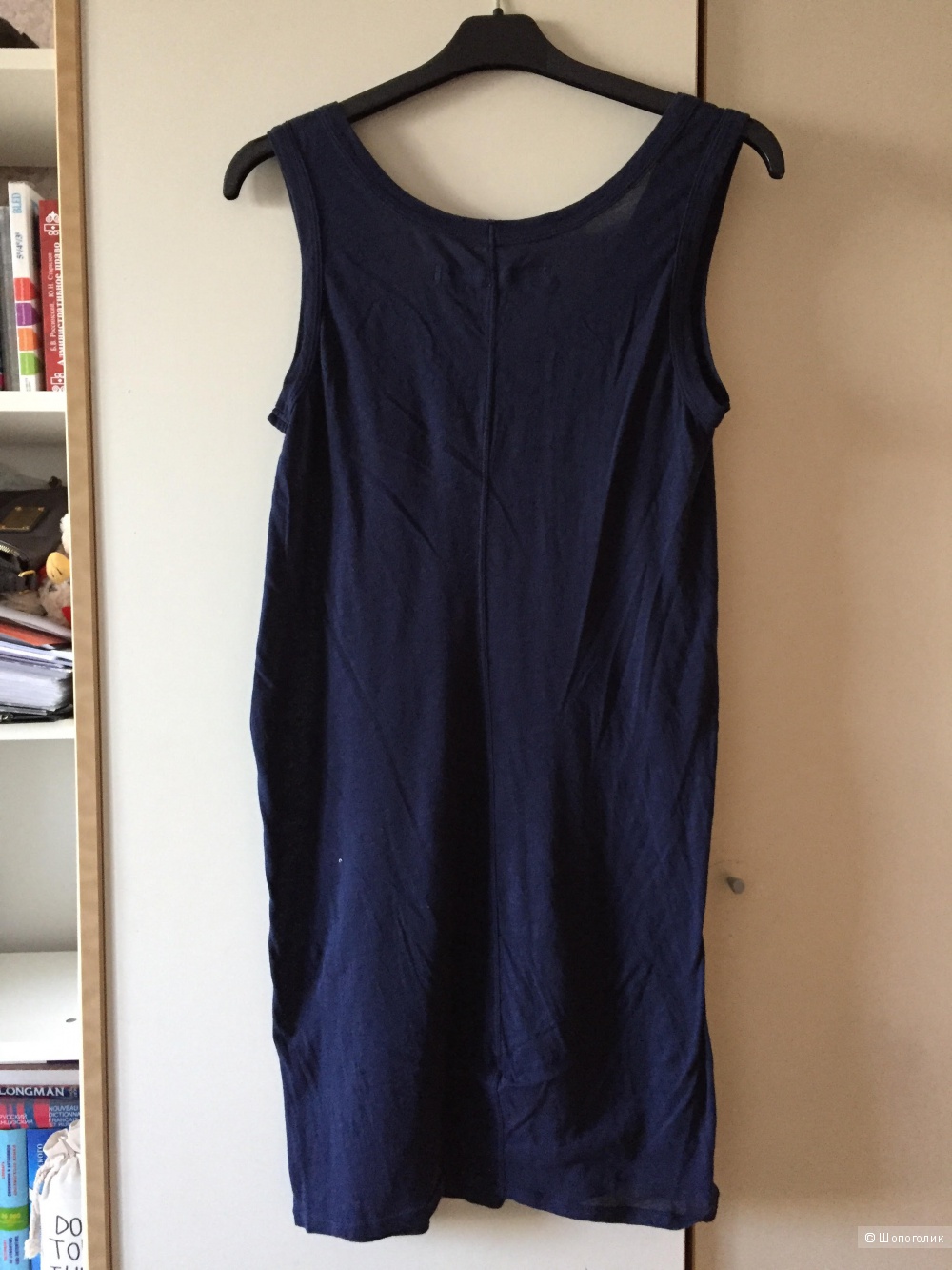 Стильное платье в полоску  ENZA COSTA 100% pima cotton размер L.