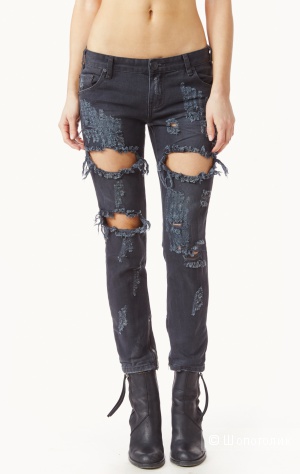 Крутые рваные джинсы австралийского бренда One Teaspoon