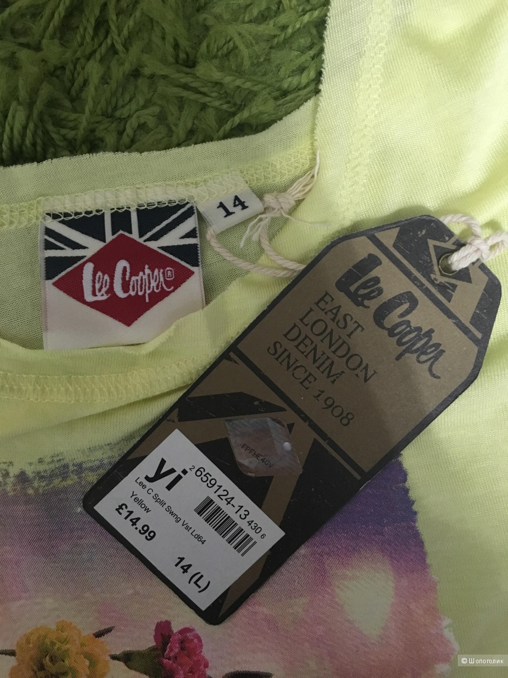 Майка Lee Cooper размер 14UK L