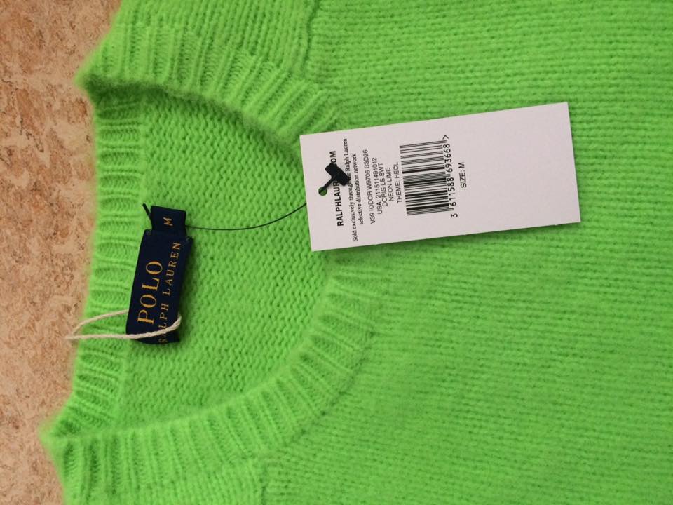 Новый свитер POLO RALPH LAUREN