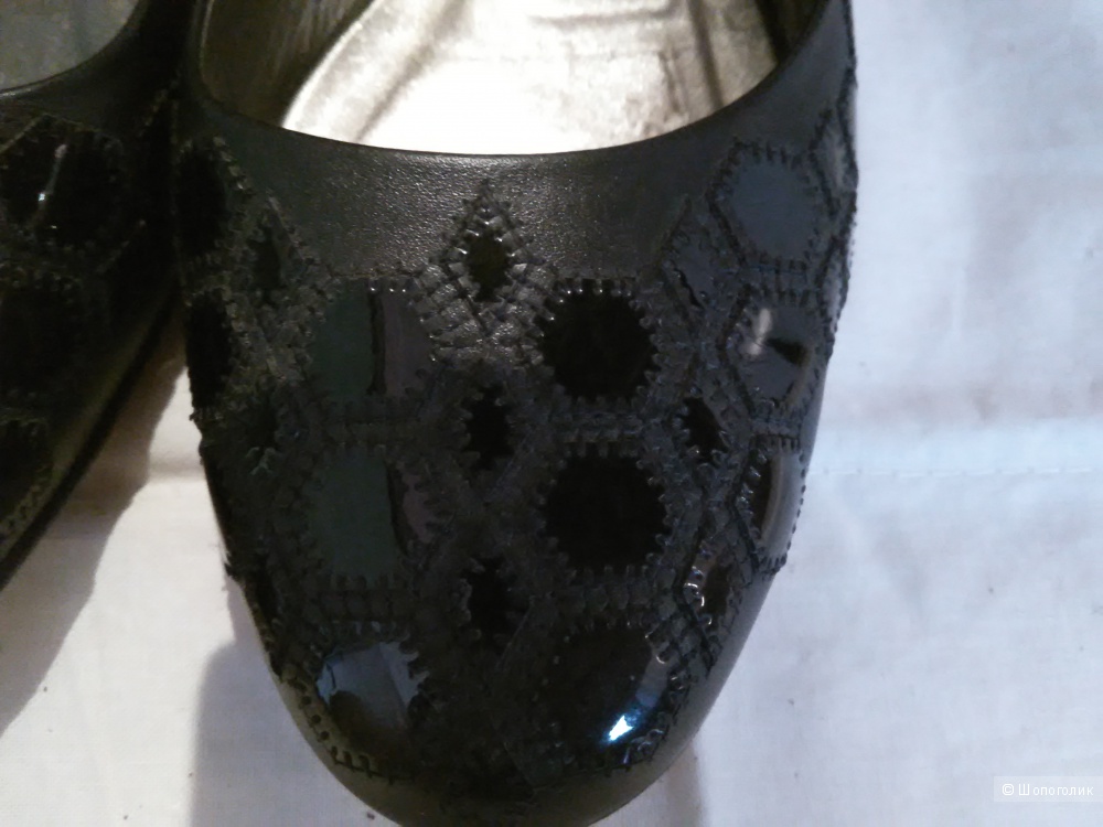 Туфли Salvatore Ferragamo, кожа, черные, размер 39, US 8.5