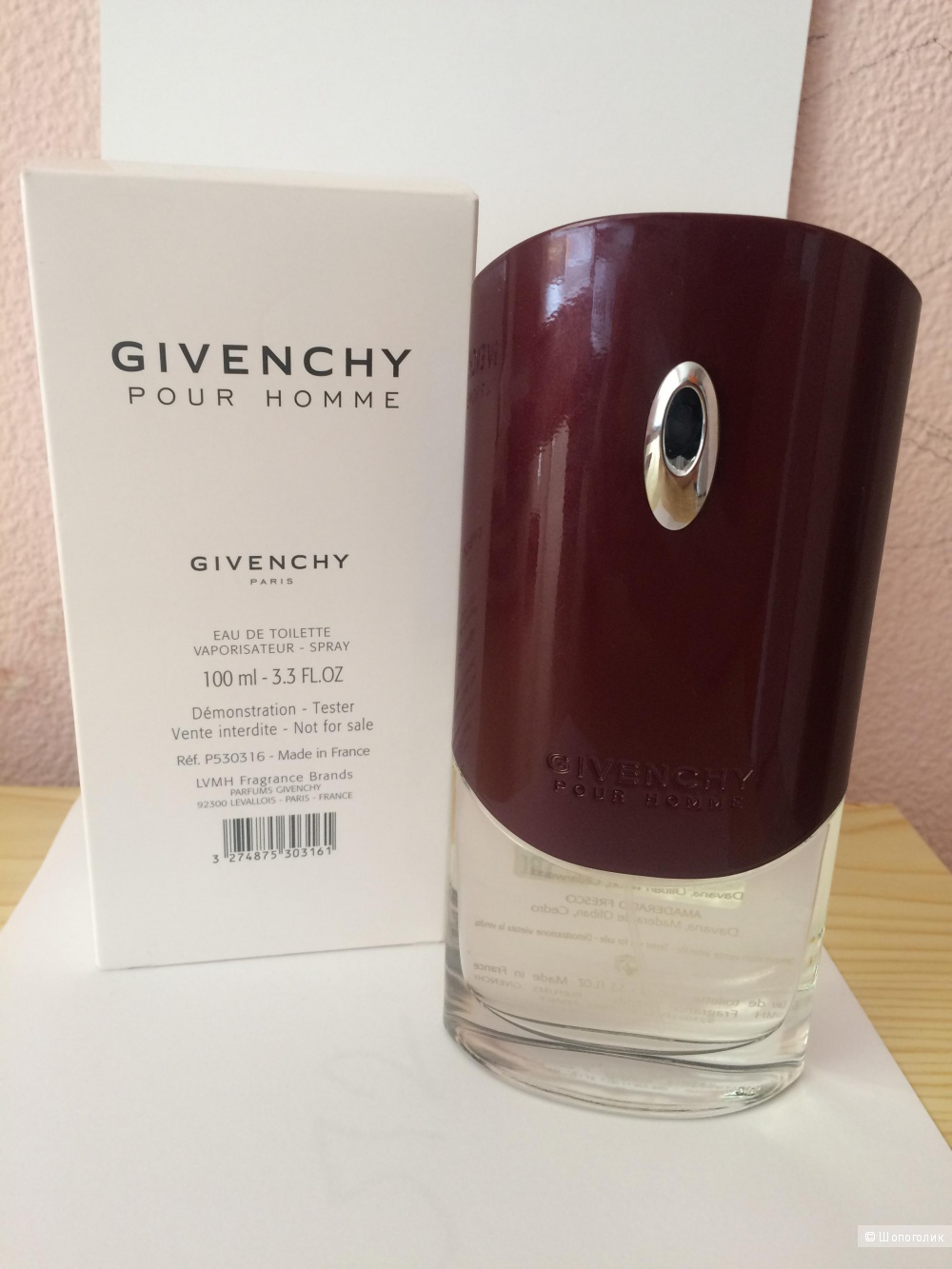 GIVENCHY POUR HOMME EDT Мужская Туалетная вода (Eau de Toilette) 100 мл