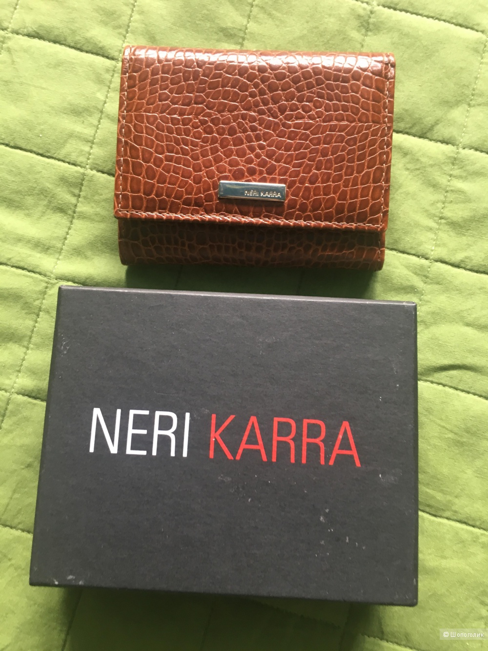 Кожаный кошелёк Neri Karra