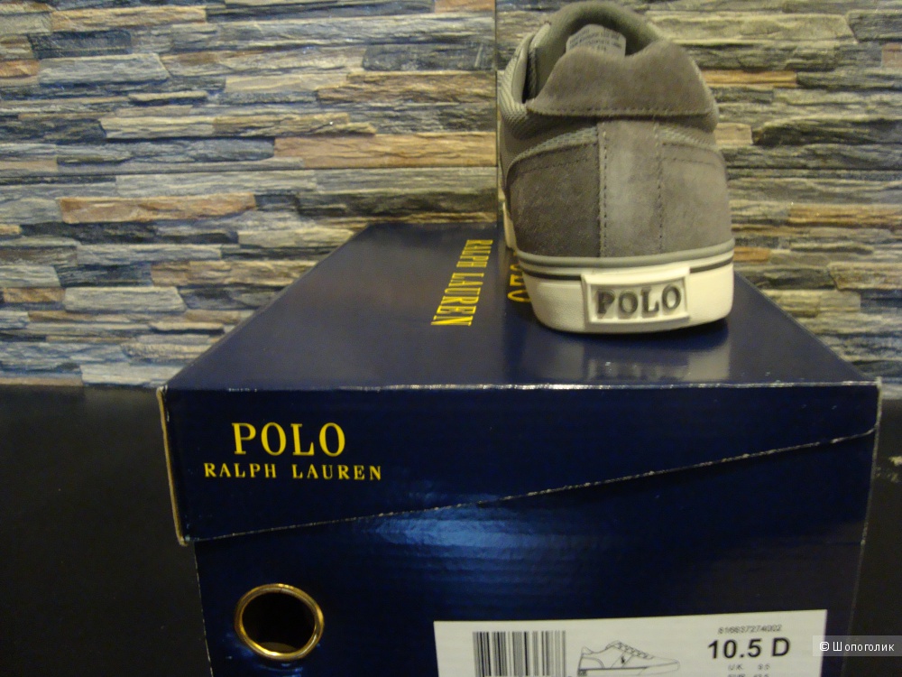 Ralph Lauren POLO US 10.5 (43.5) новые кеды оригинал