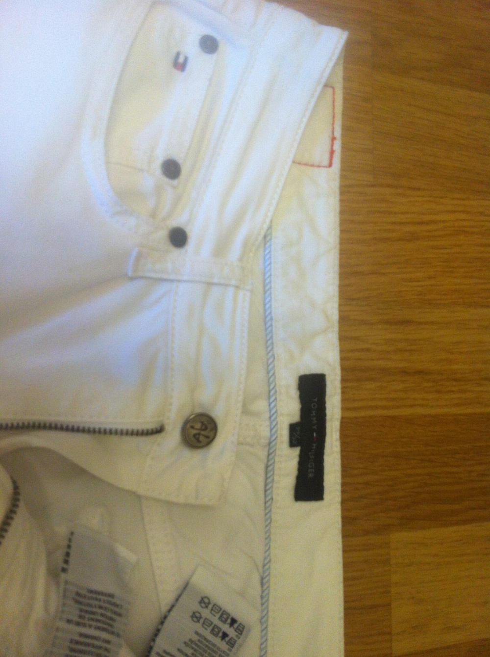 Белые брюки Tommy Hilfiger 46-48