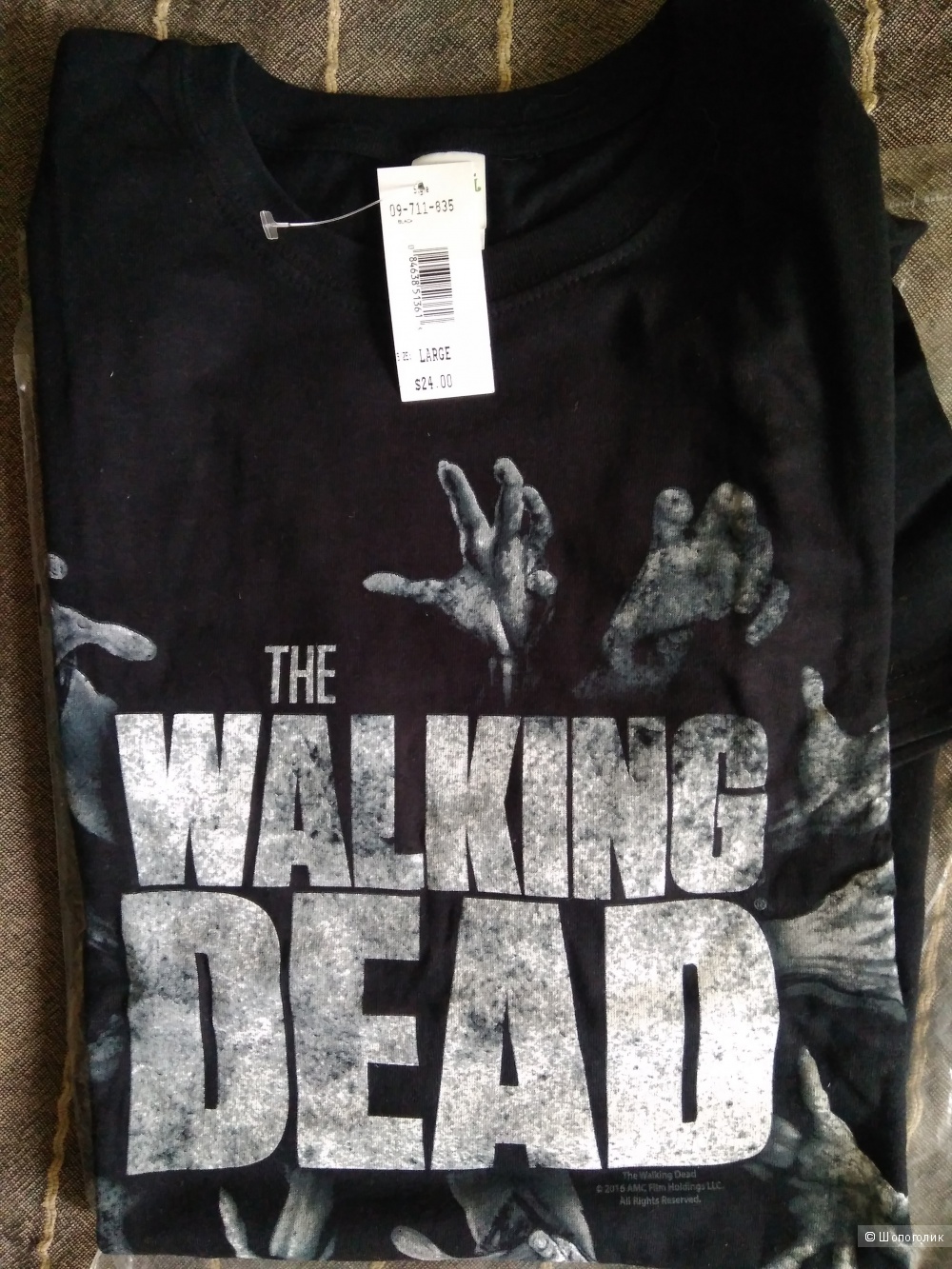 Walking Dead L (48-50) новая футболка оригинал
