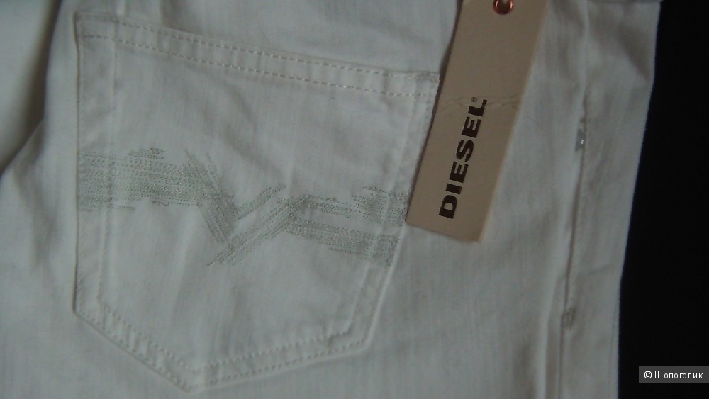Белые джинсы-клеш Diesel 26-27 р-р