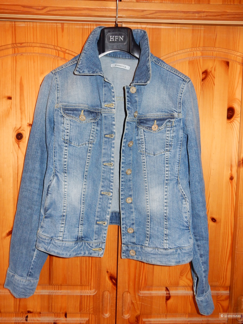 Голубая джинсовая куртка MARELLA, размер IT44
