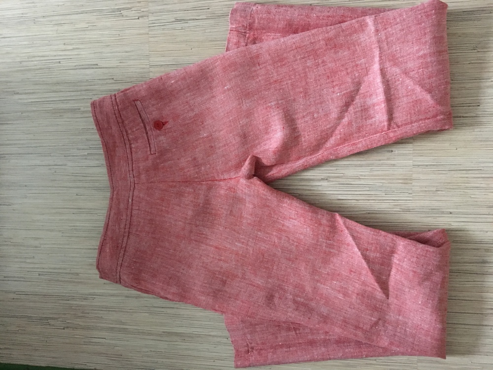 Льняные брюки Zara, размер 44