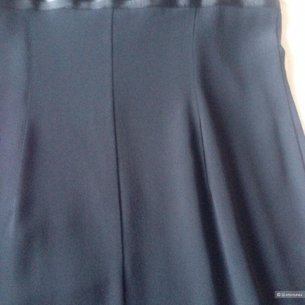 Шелковое черное платье 44 EXTE Италия оригинал