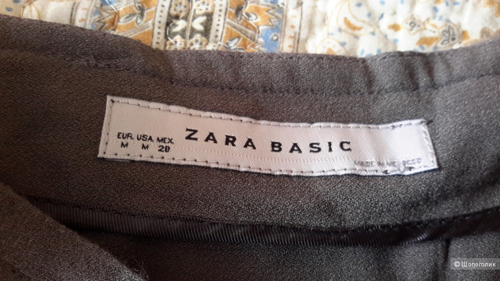 Юбка Zara цвет хаки размер М на 44-46