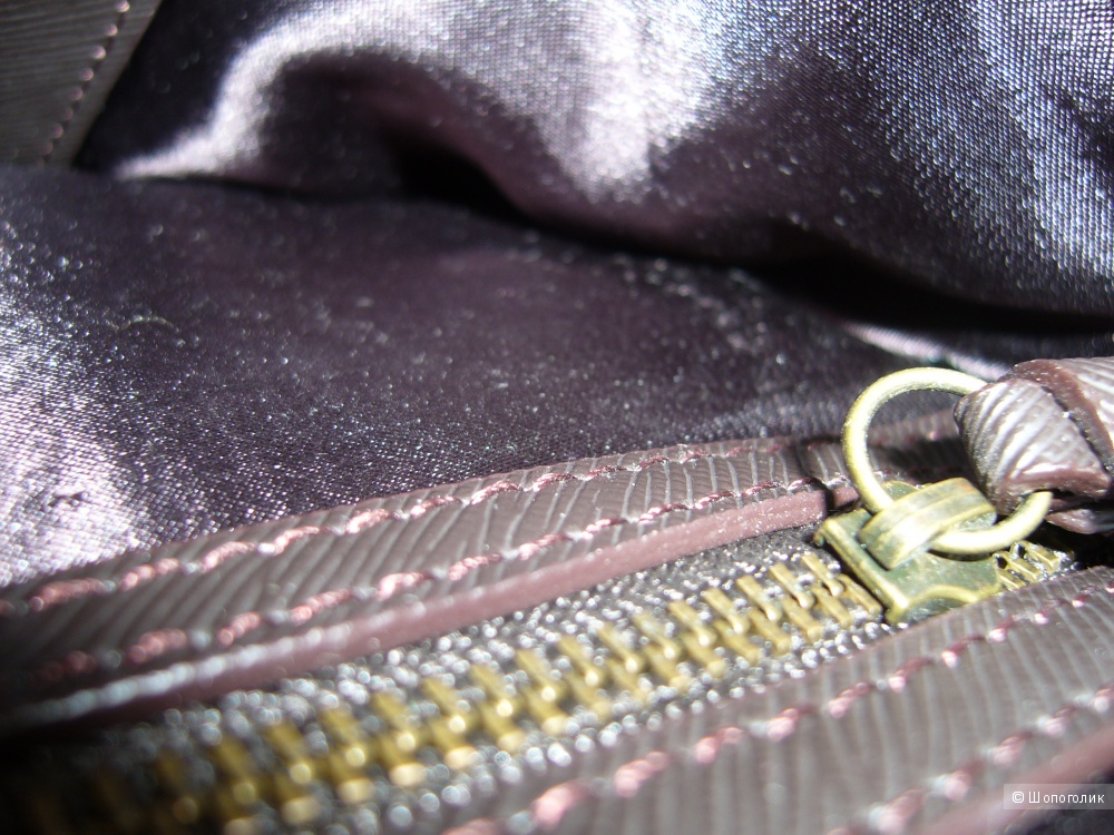 Шикарная сумочка DKNY (американский бренд Donna Karan New York), новая, кожа, голубиный серый