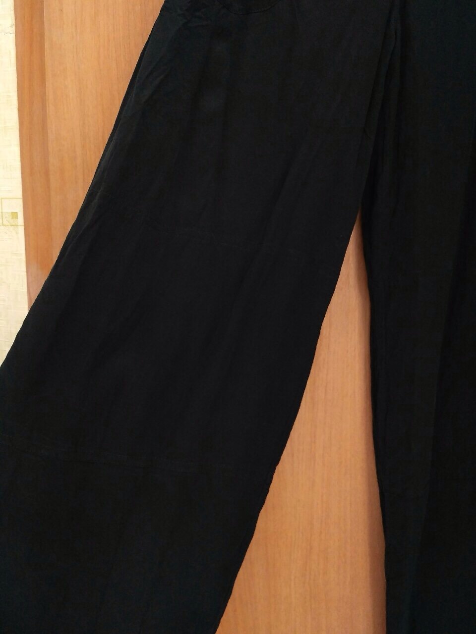 Шёлковые чёрные брюки от Sonia Rykiel, р-р 42-44
