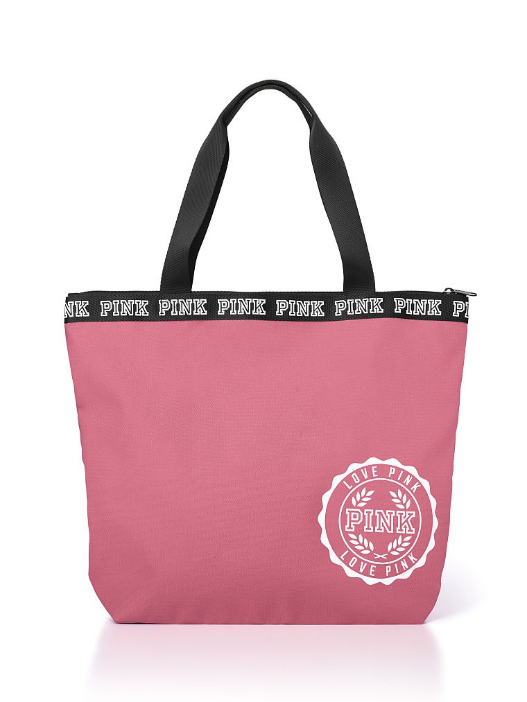 Сумка Victoria's Secret PINK Friday Campus Tote Bag, цвет бегония
