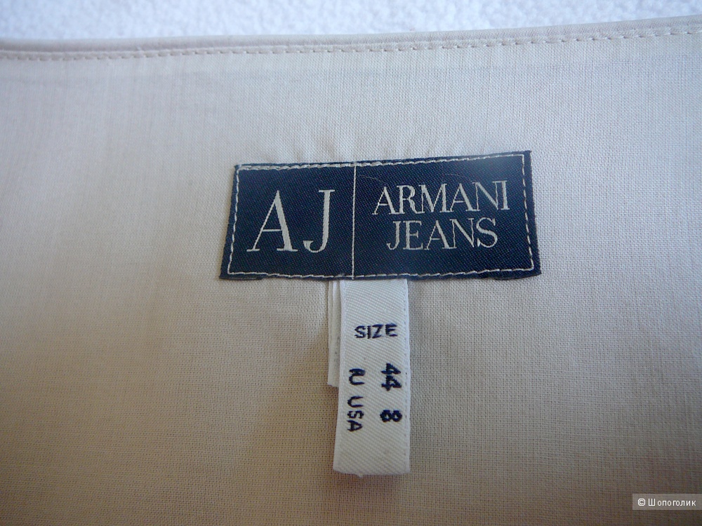 Бежевое платье Armani Jeans р46
