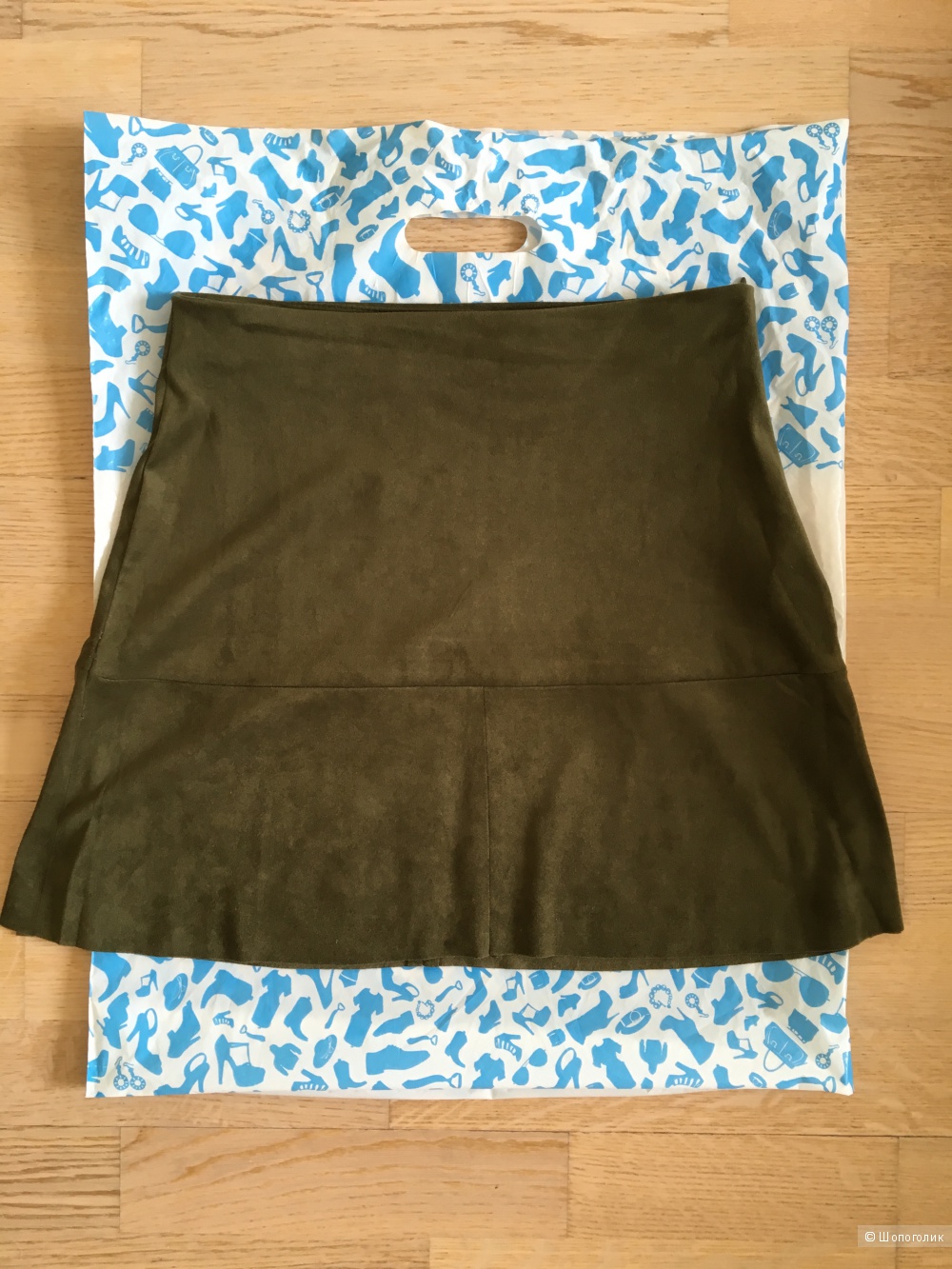 Мини-юбка цвета хаки Jennyfer, размер XS (40/42)