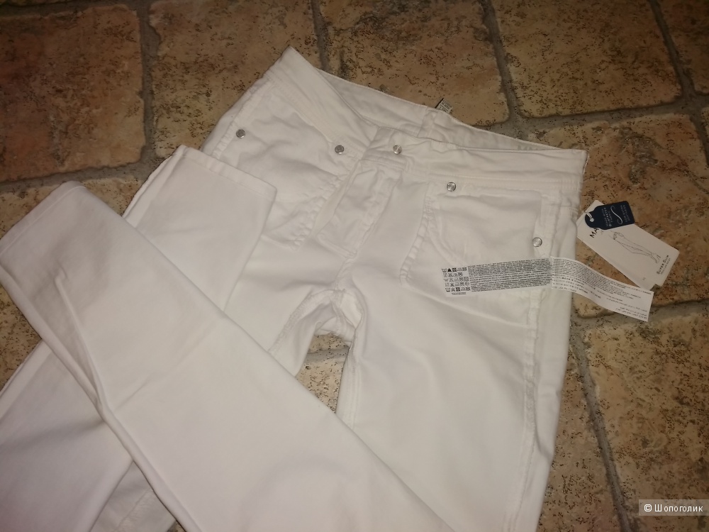 Белые джинсы Mango, размер 34, на российский 40.