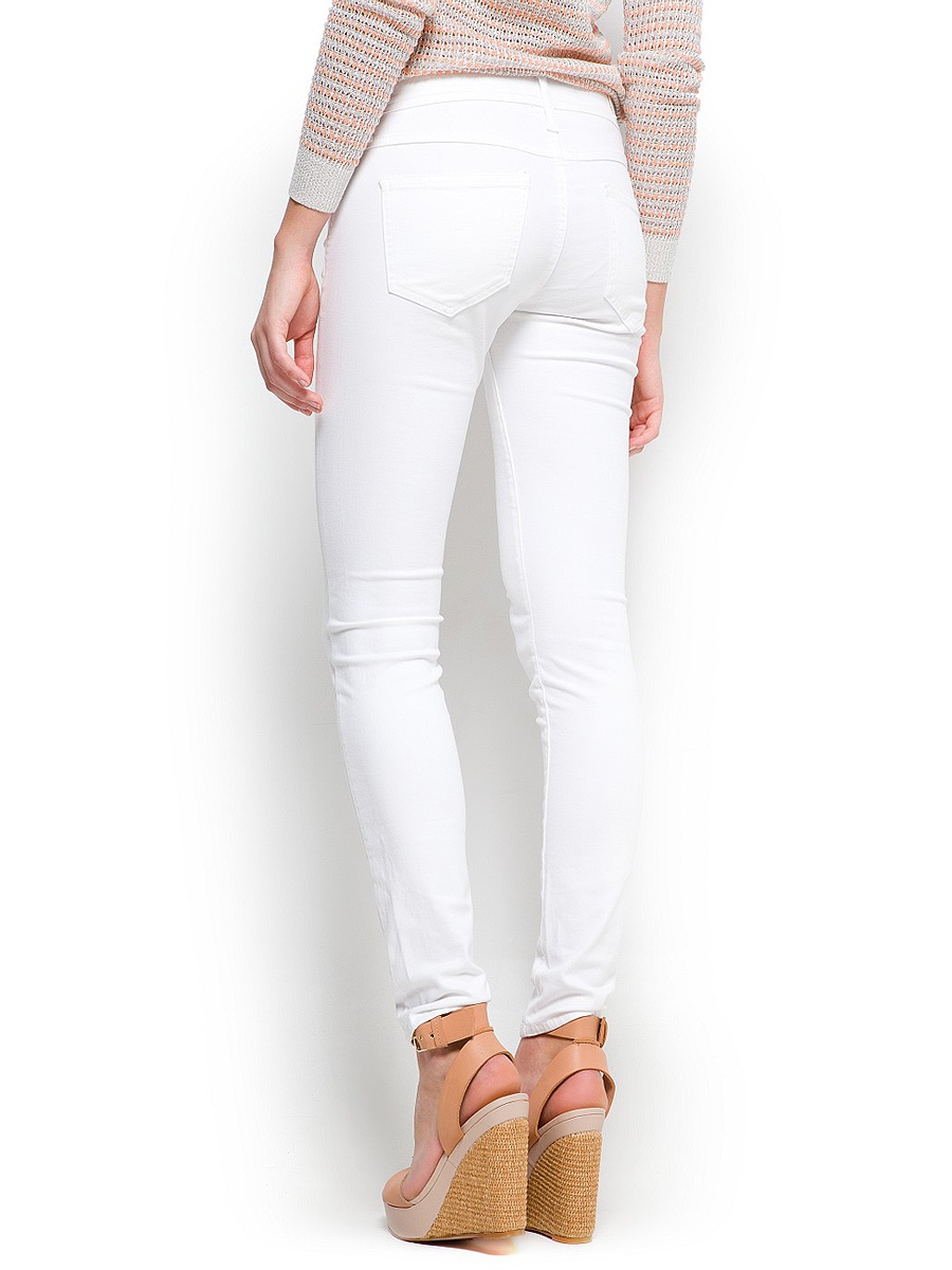 Белые джинсы Mango, размер 34, на российский 40.