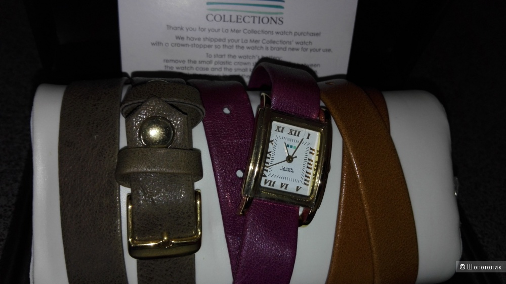 Часы  женские наручные La Mer Collections LMGB5403, USA