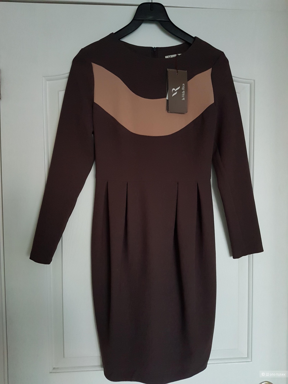 Платье LA VIDA RICA коричневого цвета 42 размера
