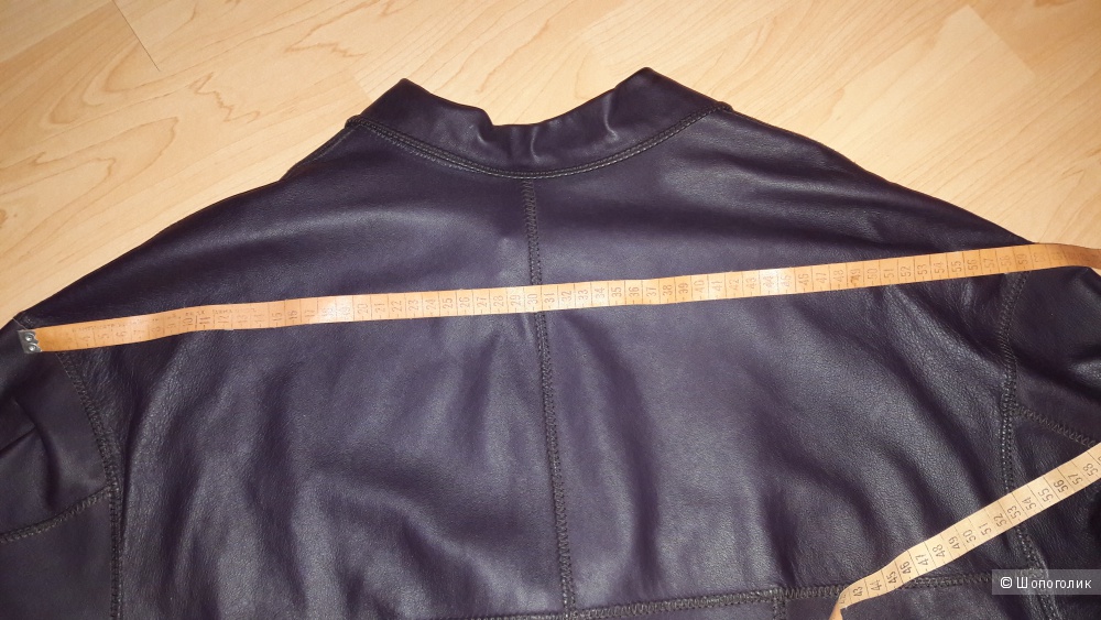 Пиджак кожаный двусторонний р. 48-50, Финляндия.