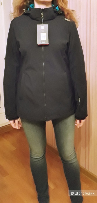 Женская спортивная куртка/ветровка Campagnolo (CMP) 46 (М)