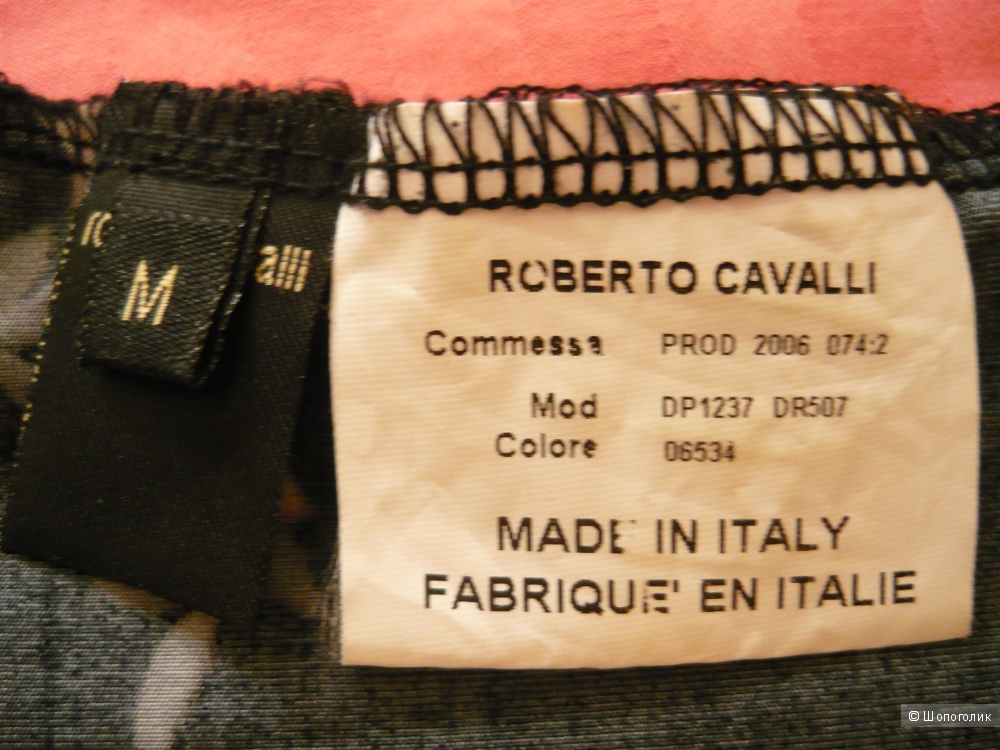 Короткое платье, Roberto Cavalli, размер 44-46