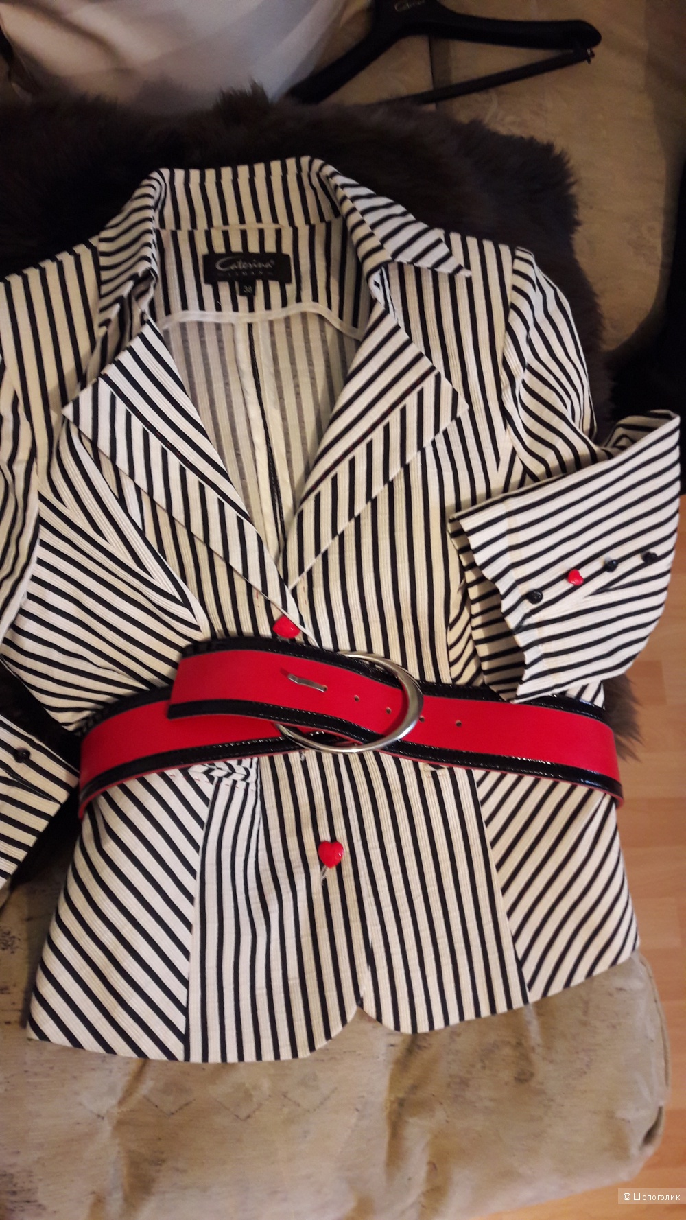 Пиджак швейцарского бренда Caterina Leman, размер 38 на наш 44