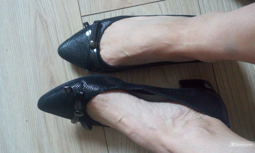 Новые туфли из натуральной кожи Zenden р 37.