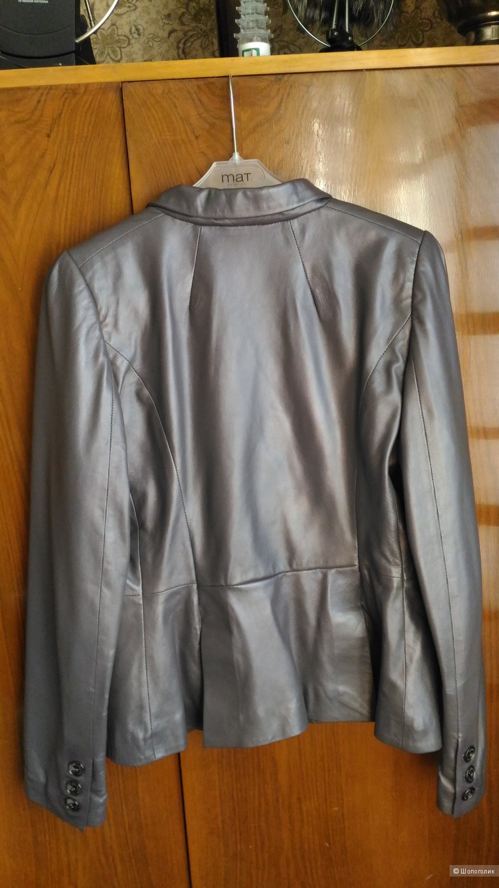 Куртка кожаная Carnelli, размер 42