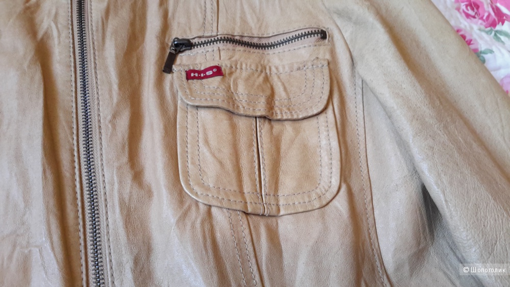 Кожаная куртка H.I.S Jeans размер XL